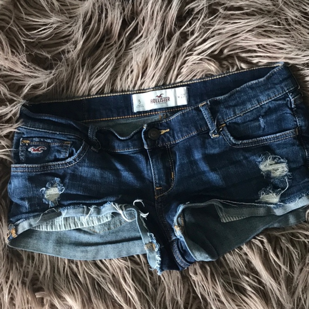 Hollister denim shorts